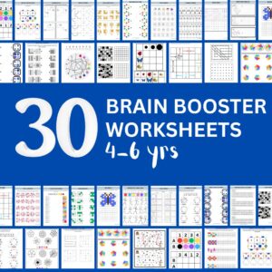 30 Brain booster worksheet