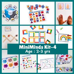 Mini Minds Kit-4 for age 2-3yrs