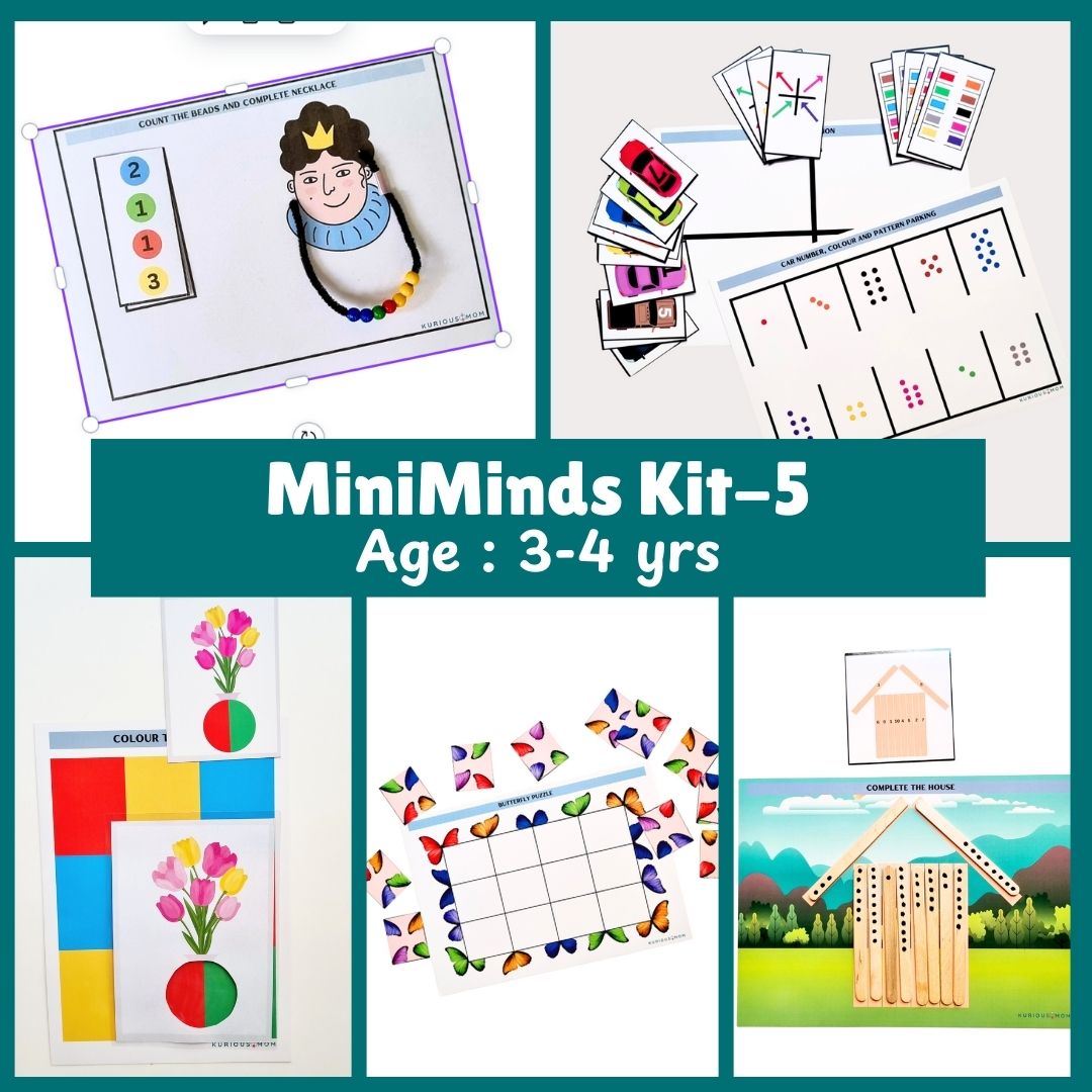 Mini Minds Kit-5 for age 3-4yrs