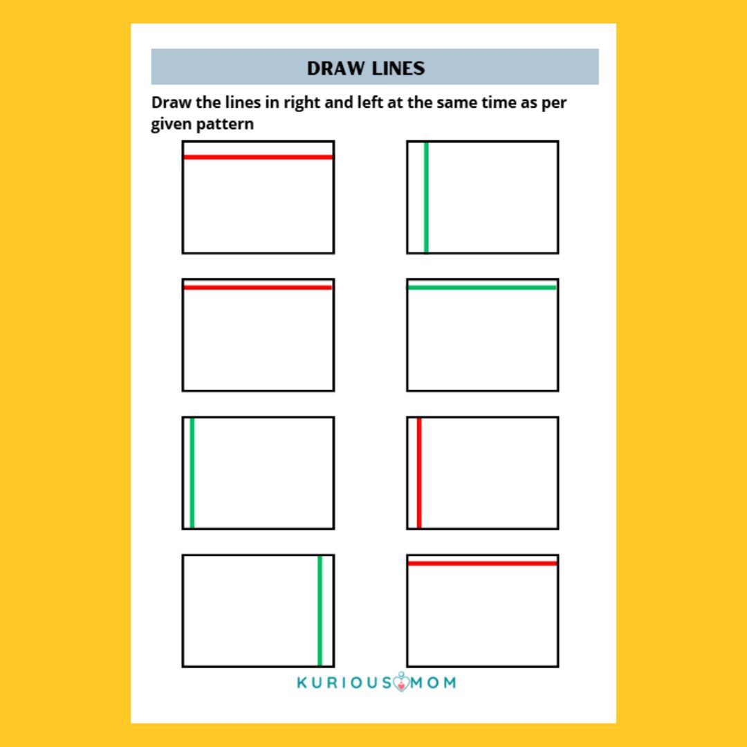 Brain gym for kids printable worksheet - Image 4