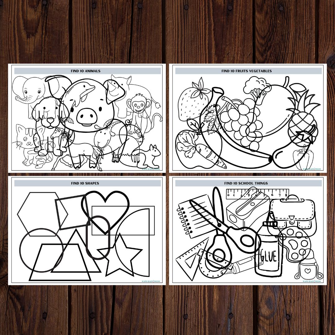 Find things printable worksheet - Image 3