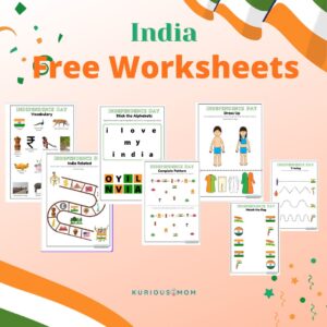 Republic day printable worksheet