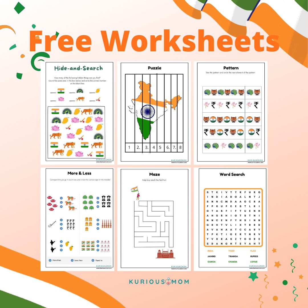 Republic day printable worksheet - Image 2