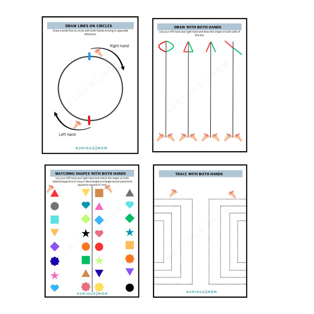 10-in-1 Brain gym worksheets - Image 3