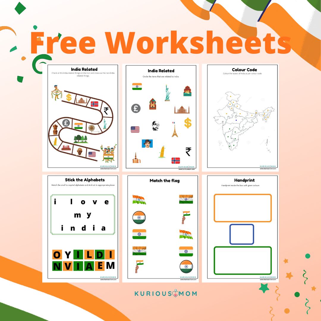Republic day printable worksheet - Image 4