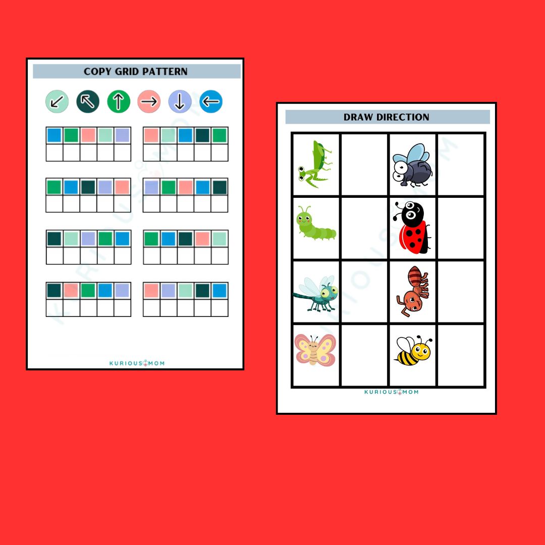 Direction Worksheets for Kids (10 Activities Bundle) - Image 8