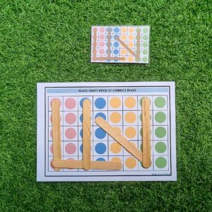Place craft stick activity 3.5yr+ KMACT016