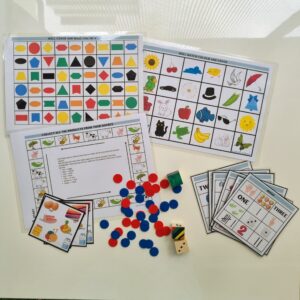 Multiplayer 4 in 1 Learning games for kids 3+yr