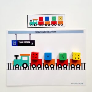 Train number pattern KMACT057
