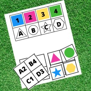 Shapes Colour Matrix Kit KMACT022