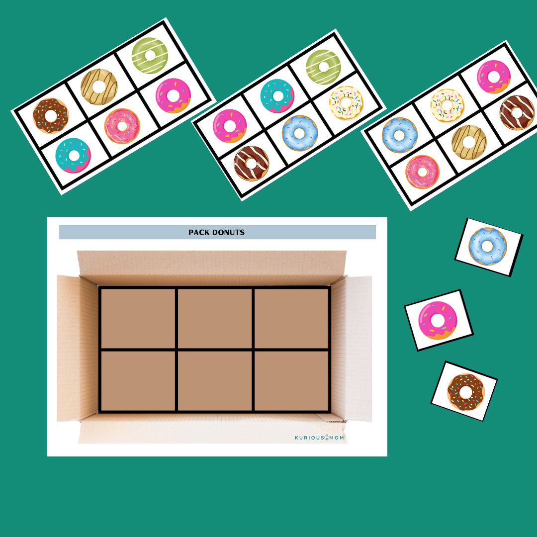Pack donuts Activity worksheet - Image 2