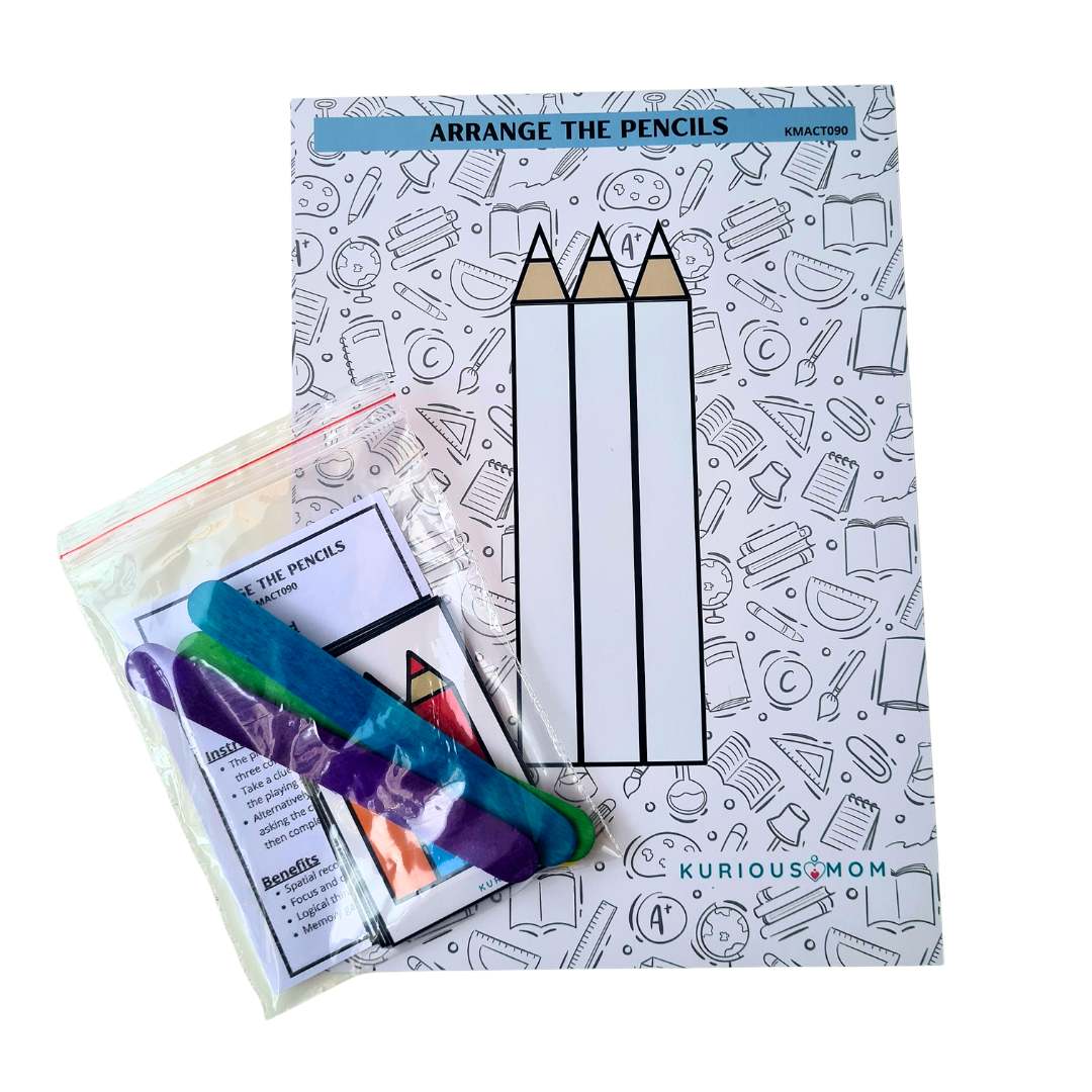 Arrange the pencils - KMACT090 - Image 3