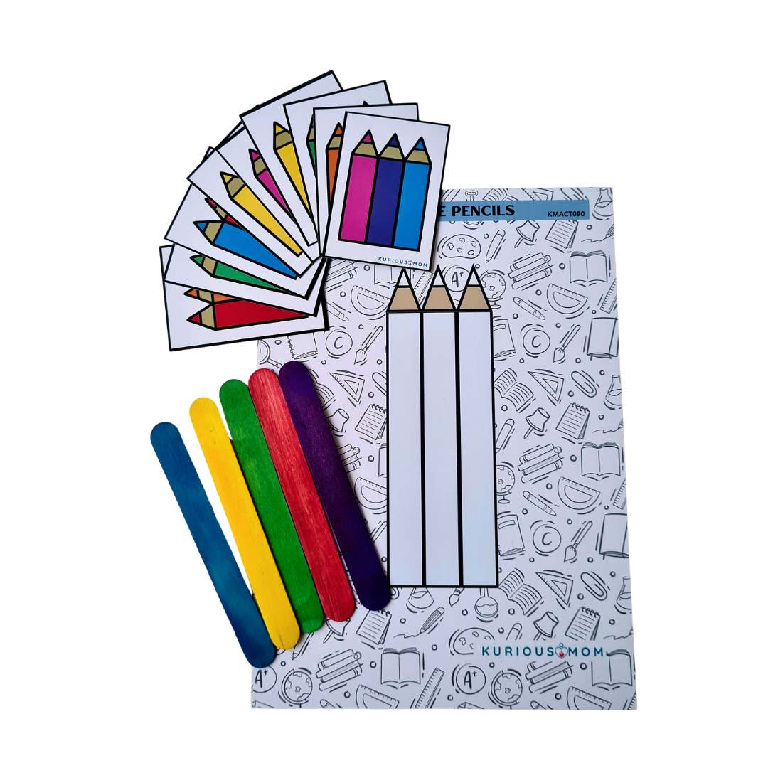 Arrange the pencils - KMACT090 - Image 2