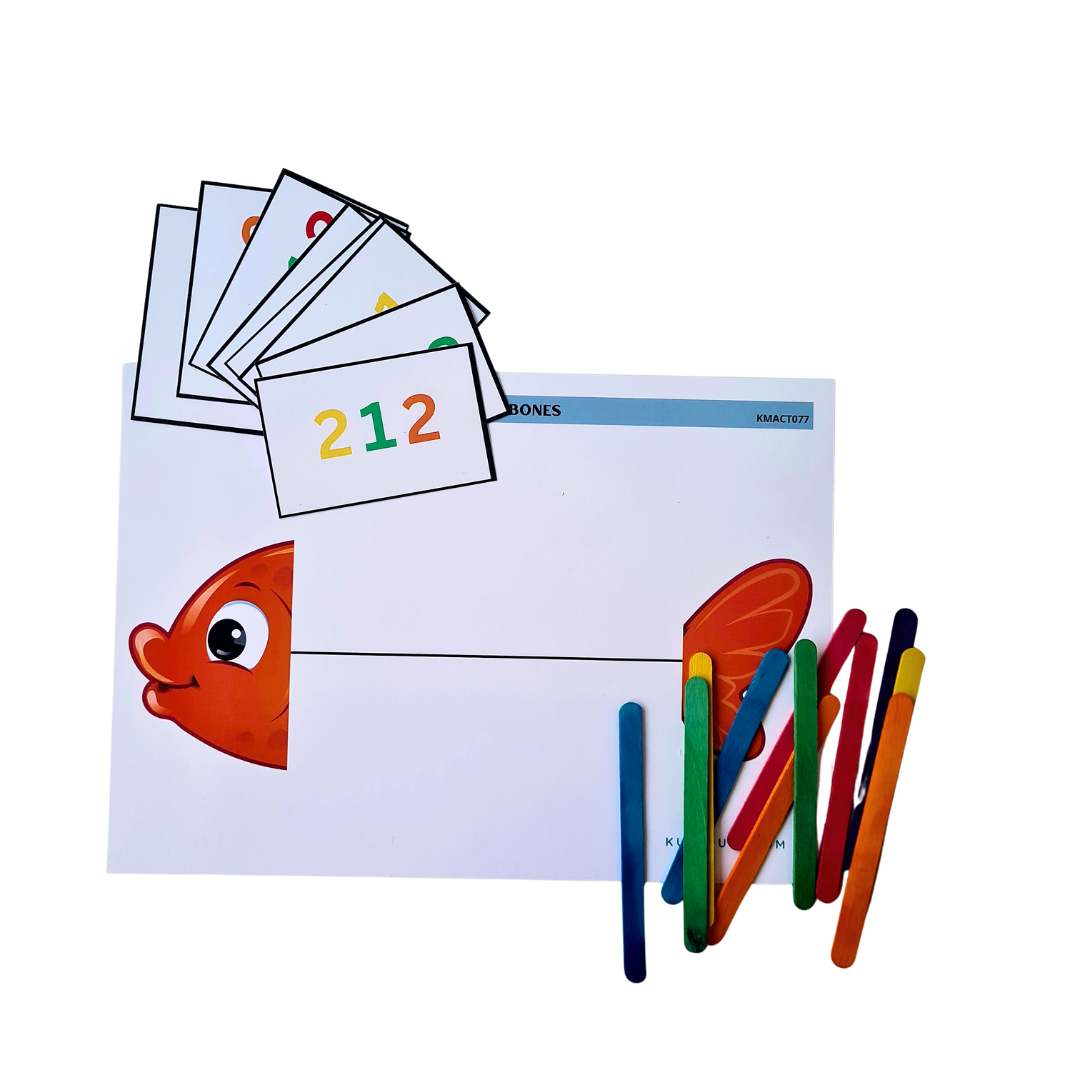 Count fish bones - KMACT077 - Image 3