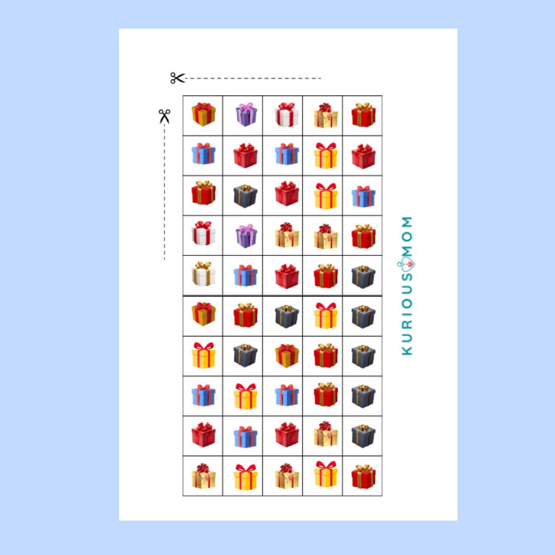 Rakhi gifts count Printable worksheet - Image 3