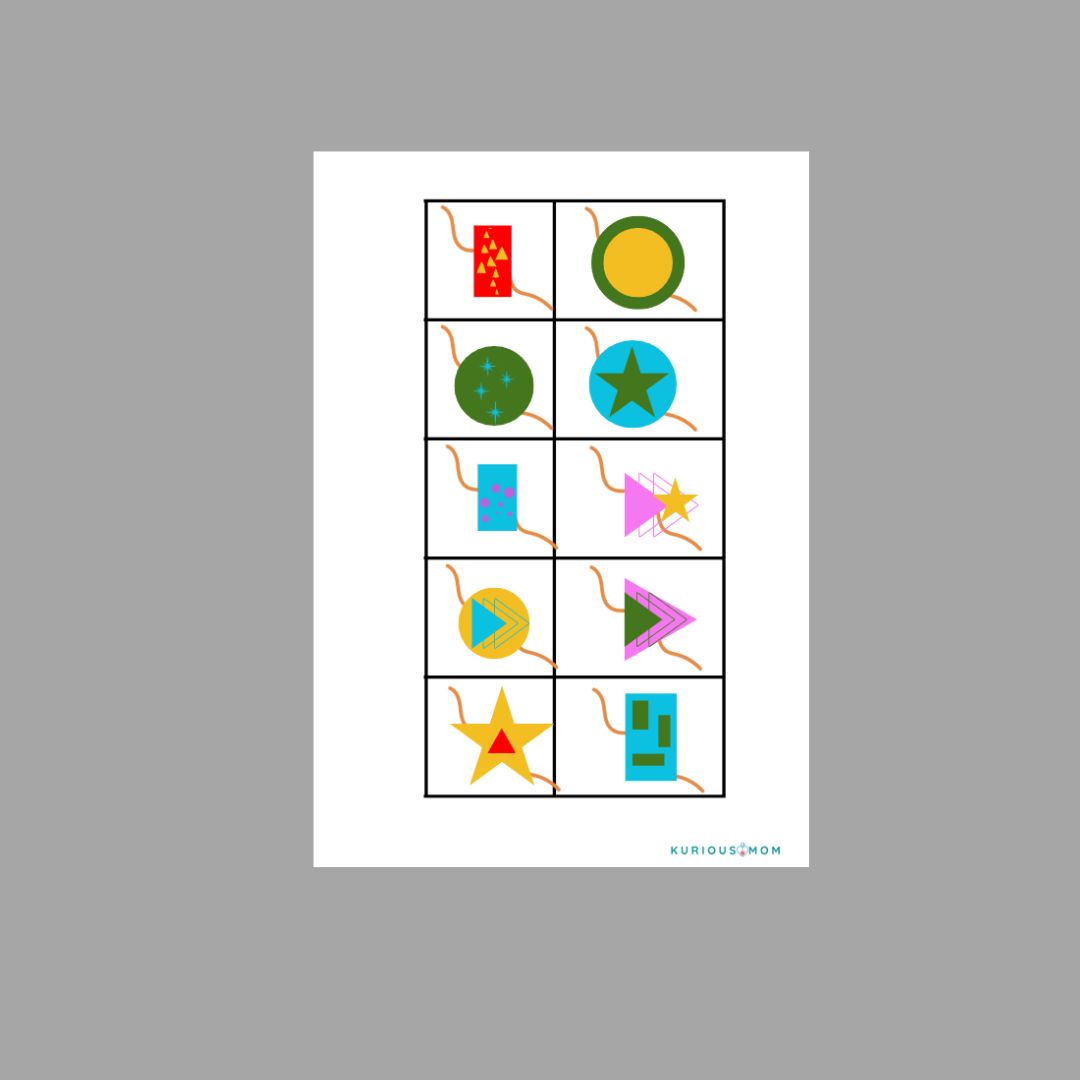 Bro Sis shape rakhi Printable worksheet - Image 4