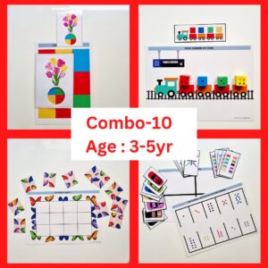 Combo 10 activity kit for 3-4yr