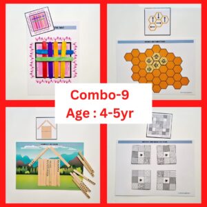 Combo 9 activity kit for 4-5yr