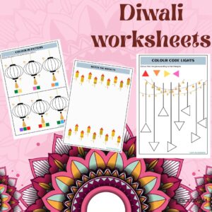 Diwali printable worksheet