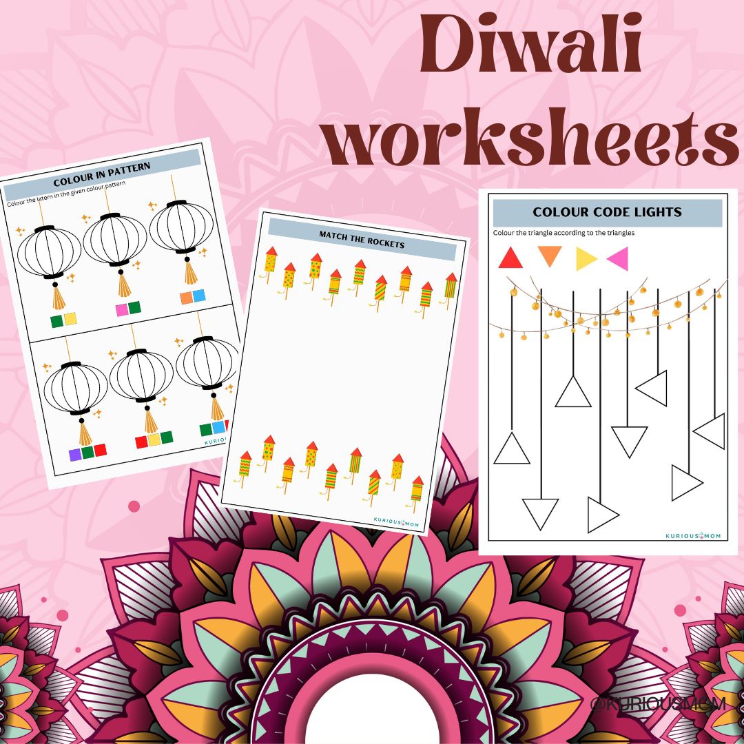 Diwali printable worksheet
