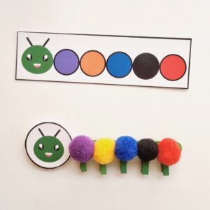 Caterpillar pattern activity for 3+ yrs kid KMACT046