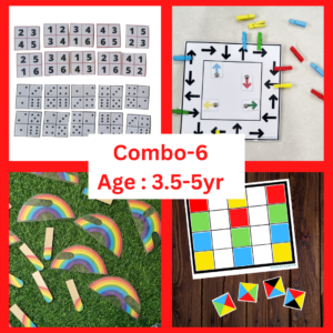 Combo 6 activity kit for 3.5-5yr