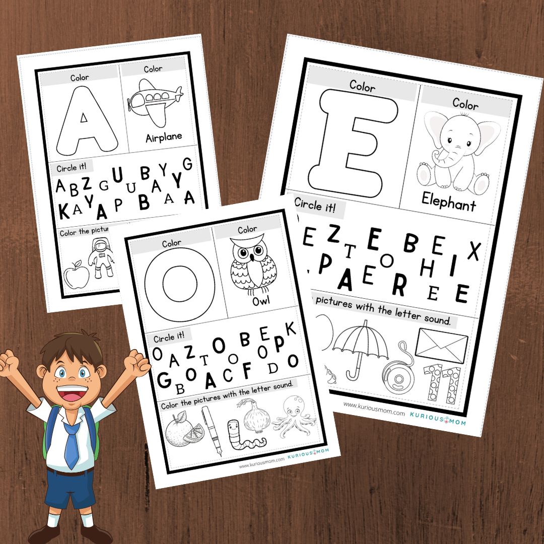 Alphabet printable worksheet - Image 3