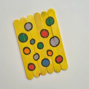Complete the stick puzzle 3+ yrs kid KMACT049