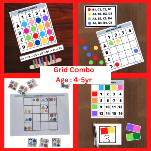 Grid Combo for 3-5yr kids