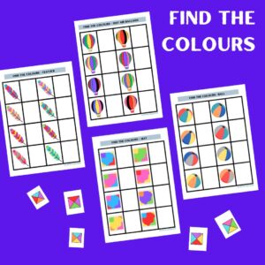 Find the Colors printable worksheet