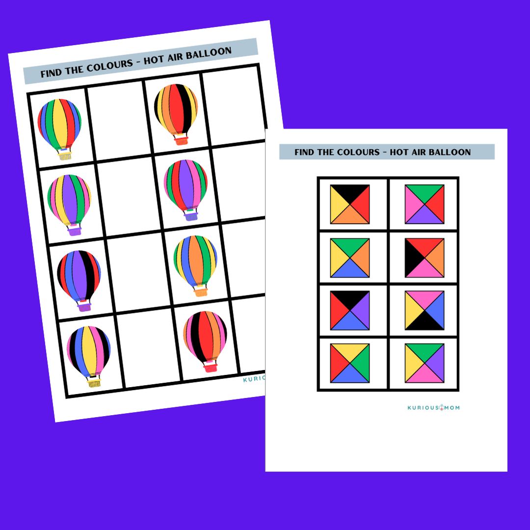 Find the Colors printable worksheet - Image 4