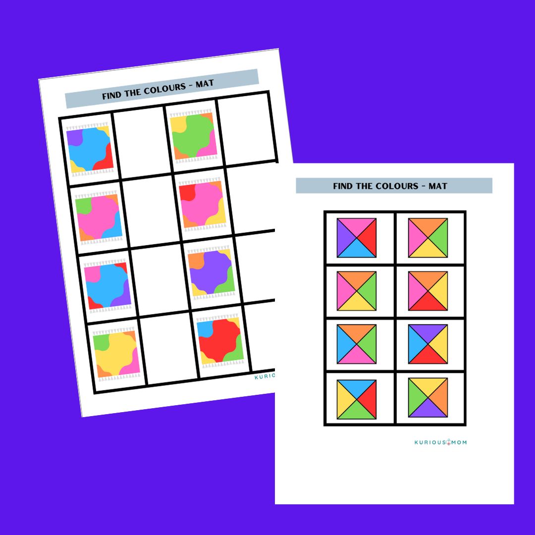 Find the Colors printable worksheet - Image 3