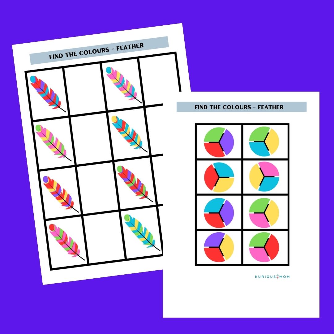 Find the Colors printable worksheet - Image 5