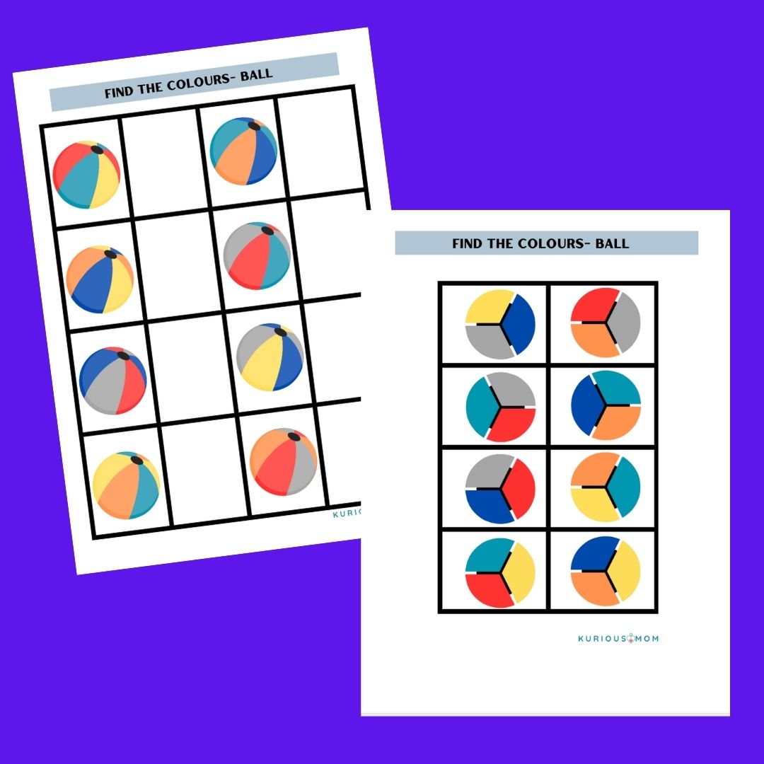 Find the Colors printable worksheet - Image 6