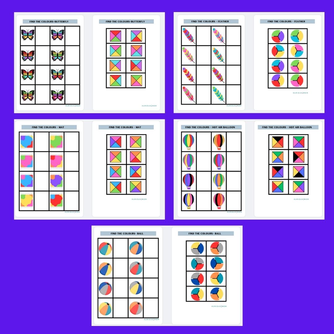 Find the Colors printable worksheet - Image 7
