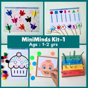 Mini Minds Kit-1 for age 1-2yrs