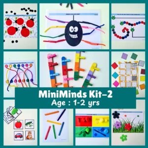 Mini Minds Kit-2 for age 1-2yrs