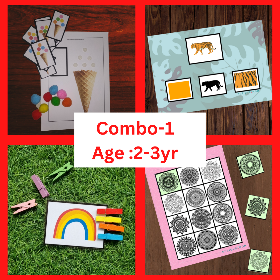 Combo 1 activity kit for 2-3yr