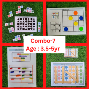 Combo 7 activity kit for 3.5-5yr