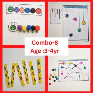 Combo 8 activity kit for 3-4yr