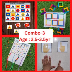 Combo 3 activity kit for 2.5-3.5yr